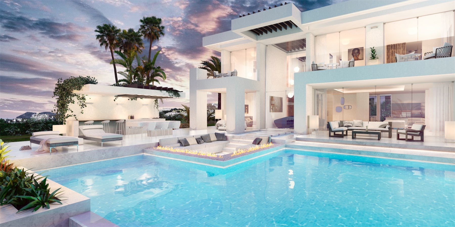 Moderne villa met prachtig zeezicht en op loopafstand van het