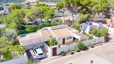 Fully Renovated Ibiza-Style Villa in the Heart of Moraira -walking distance to amenities and beach!