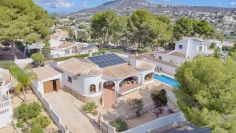 Luxury Mediterranean villa in a prime Moraira location at an exceptional Price!