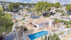 Luxury Mediterranean villa in a prime Moraira location at an exceptional Price!