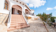 Luxury Mediterranean villa in a prime Moraira location at an exceptional Price!