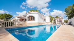 Luxury Mediterranean villa in a prime Moraira location at an exceptional Price!