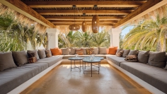 Stunning Bohemian Chic Ibiza-style villa with separate guest house and rental license