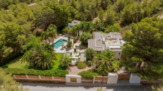 Schitterende Bohemian Chic Ibiza-stijl villa met apart gastenverblijf en verhuurlicentie