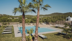 Stunning new build Ibiza villas located just 200 m from the beach