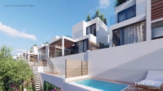 Stunning new build Ibiza villas located just 200 m from the beach