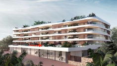 Luxurious Waterfront 4 bed apartement with private garden in the marina of Santa Eulalia