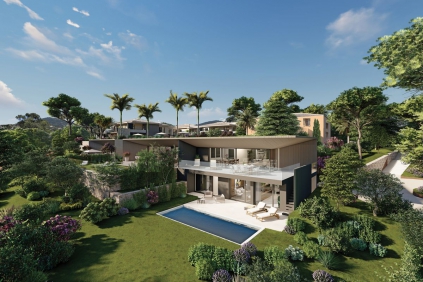 Luxury New-Build Design Villa in Sainte Maxime with Stunning Sea Views close to the beach