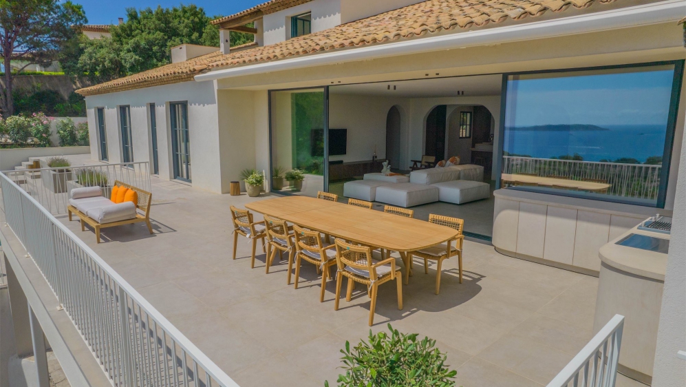 Uitzonderlijke high end villa van absolute topkwaliteit aan de Golf van Saint Tropez