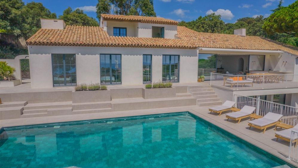 Uitzonderlijke high end villa van absolute topkwaliteit aan de Golf van Saint Tropez