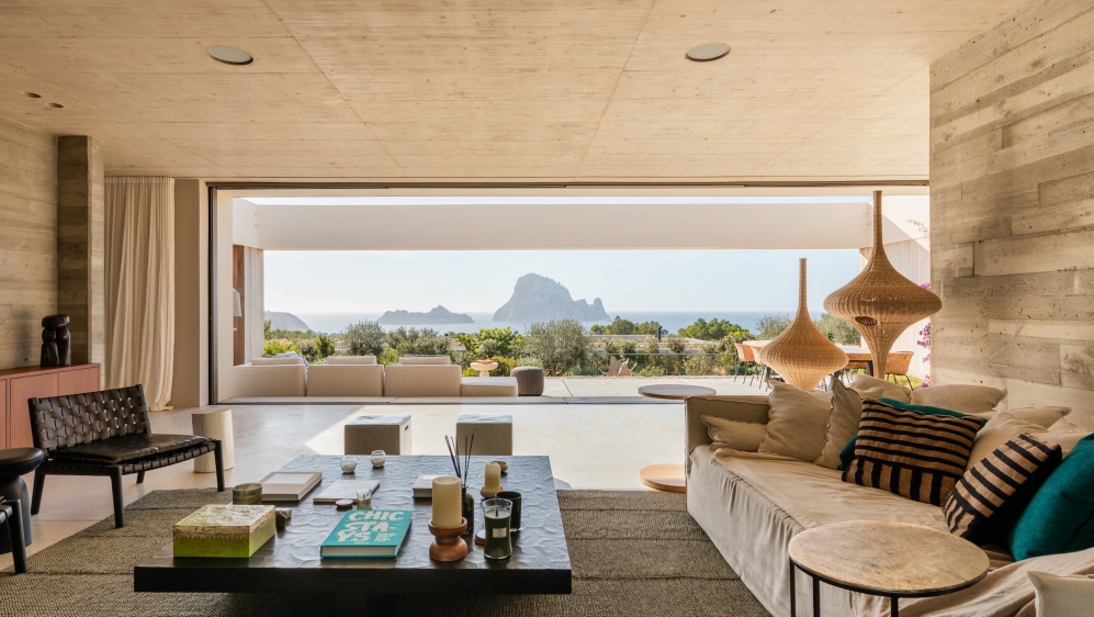 Stunning high end designer villa with amazing Es Vedra views