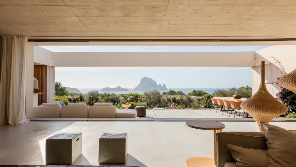 Stunning high end designer villa with amazing Es Vedra views