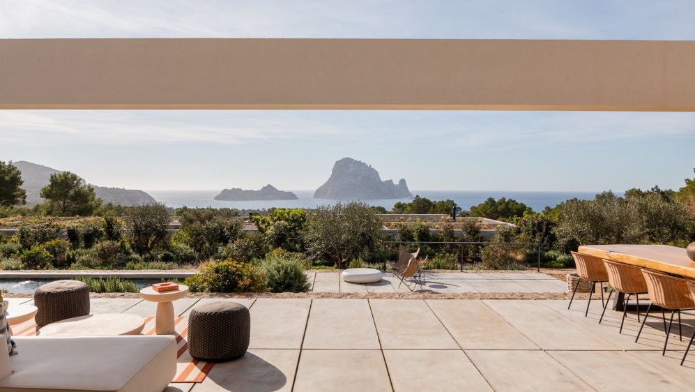 Stunning high end designer villa with amazing Es Vedra views